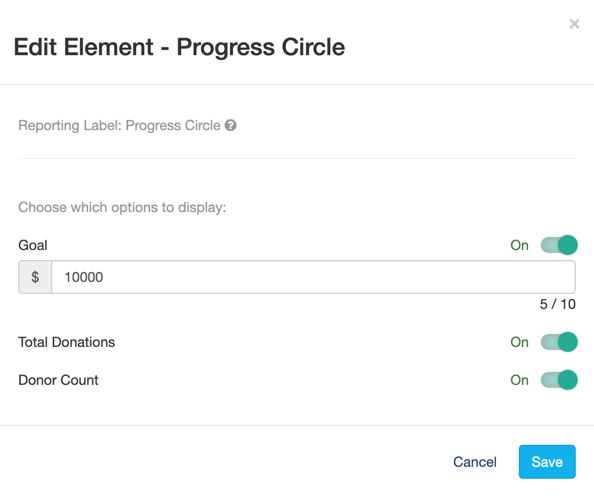 Edit Progress Circle