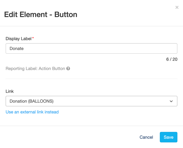 Edit Action Button