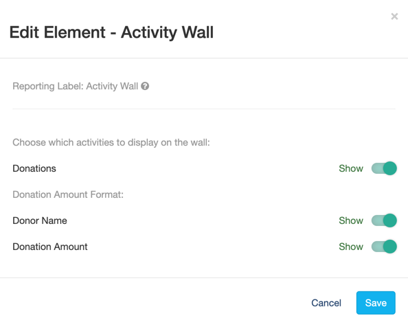Hero Activity Wall Edit