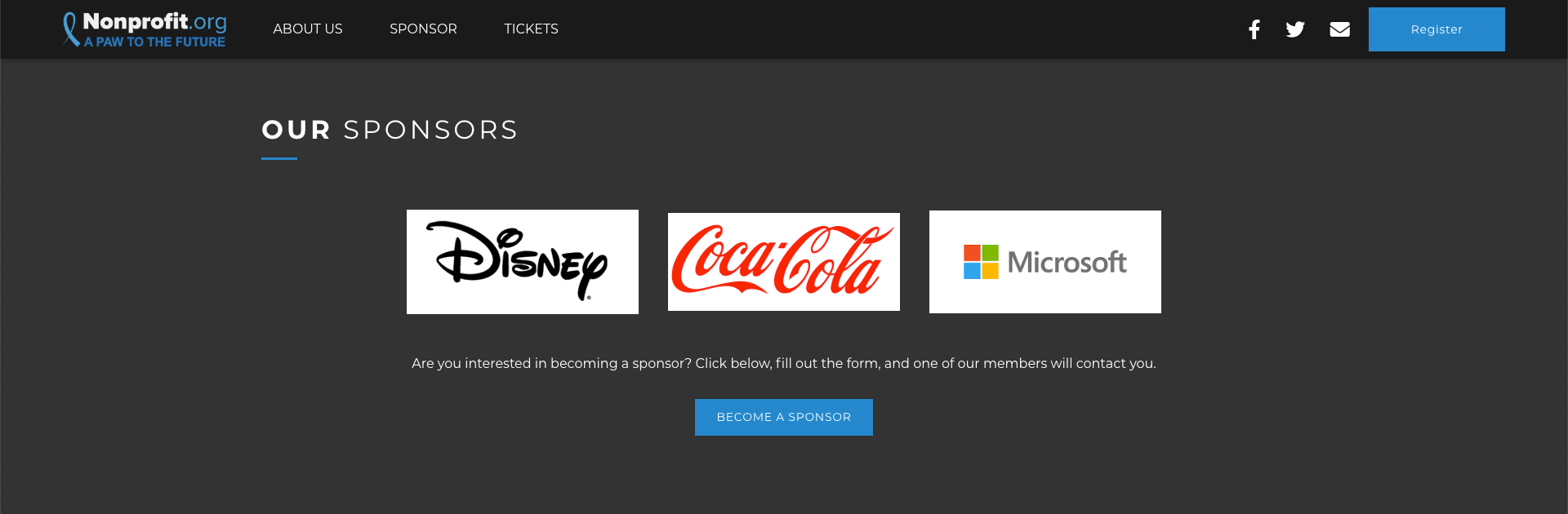 Sponsors Completed