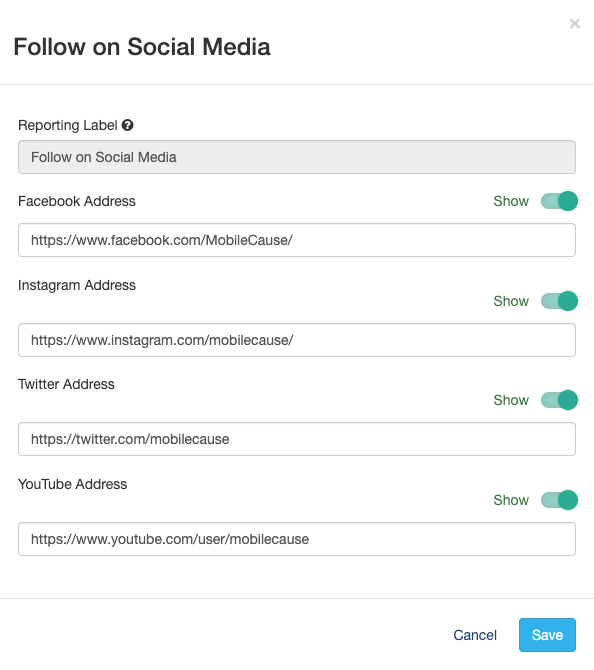 Confirmation Follow