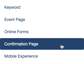 Non-Payment Confirmation Menu