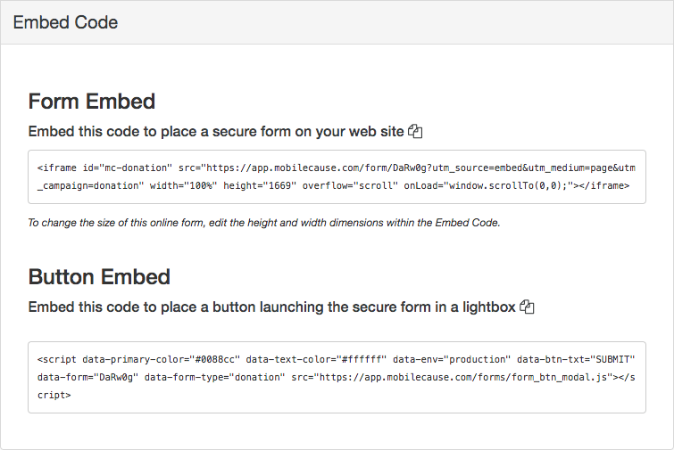 Embed Code