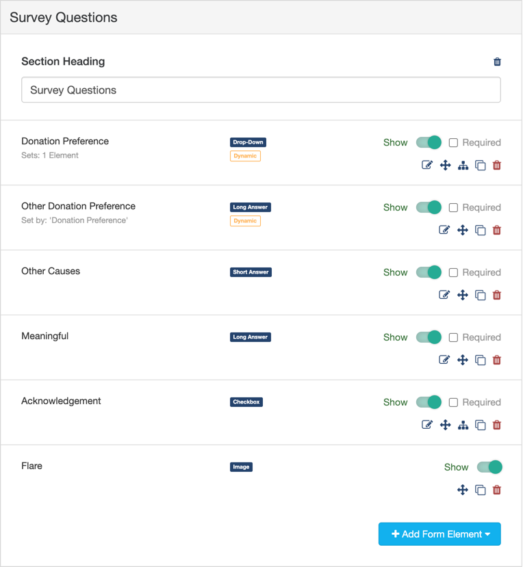 Finished Survey Design