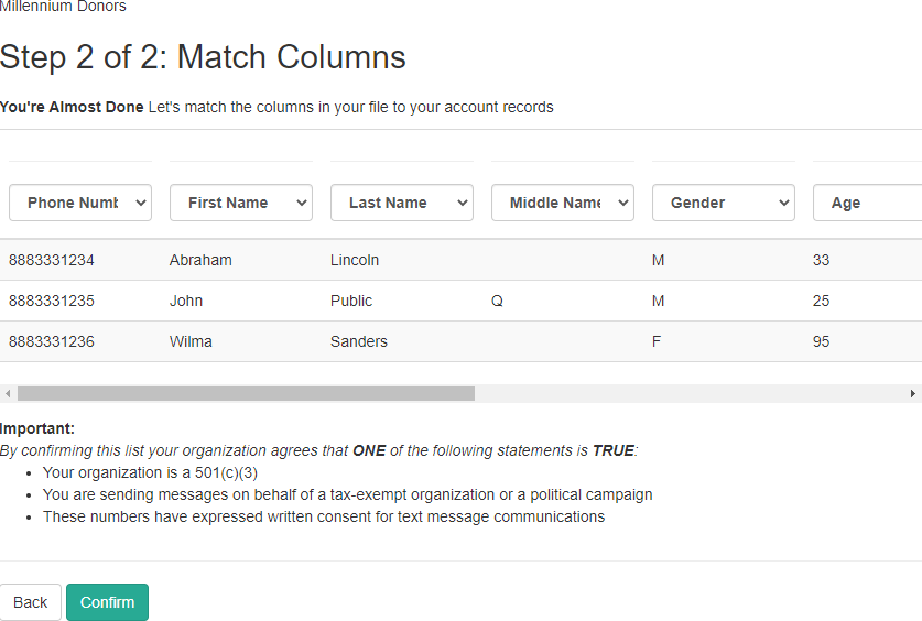 Match Columns