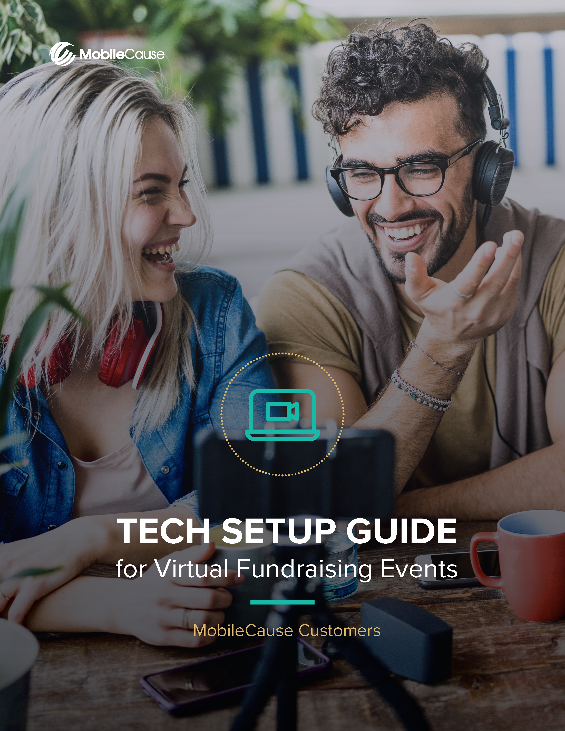 GiveSmart Fundraise Customers Virtual Events Tech Guide eBook Cover
