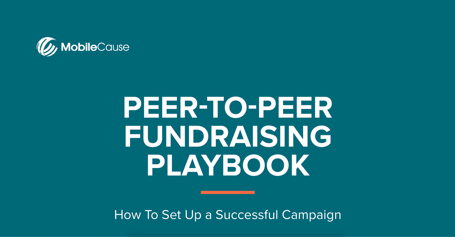 Peer-to-Peer Fundraising Handbook Title Page