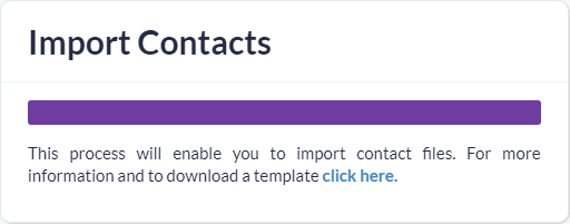 Importing Contacts