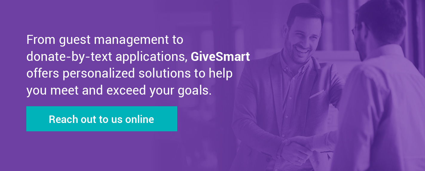 GiveSmart offers personalized solutions to help you meet and exceed your goals.