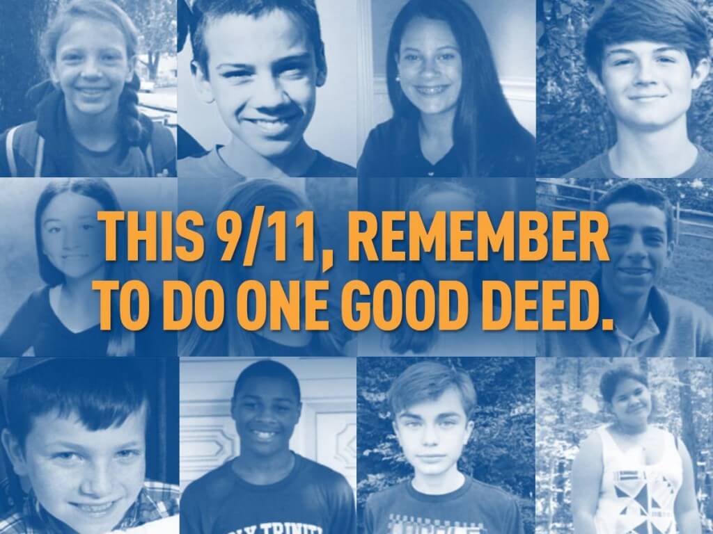 This 9/11, remember to do one good deed.