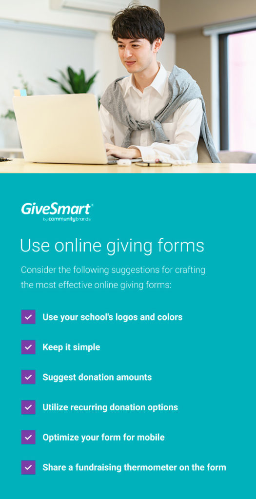 online giving form