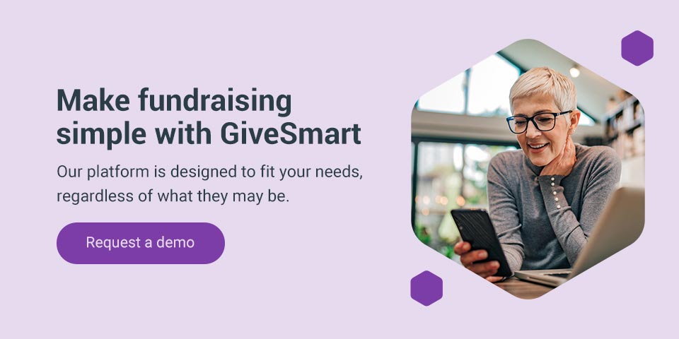 make fundraising simple with givesmart