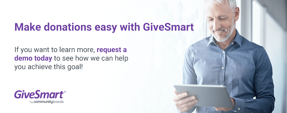 make donations with givesmart