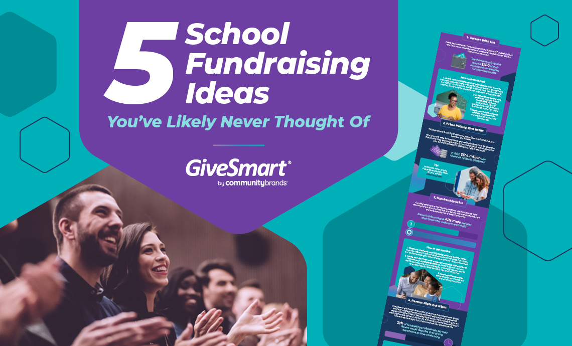 GS Infographic - 5 School Fundraising Ideas