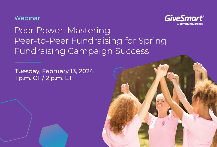 Spring Fundraising Campaign Success Peer to Peer webinar