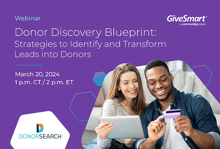 Donor Discovery webinar