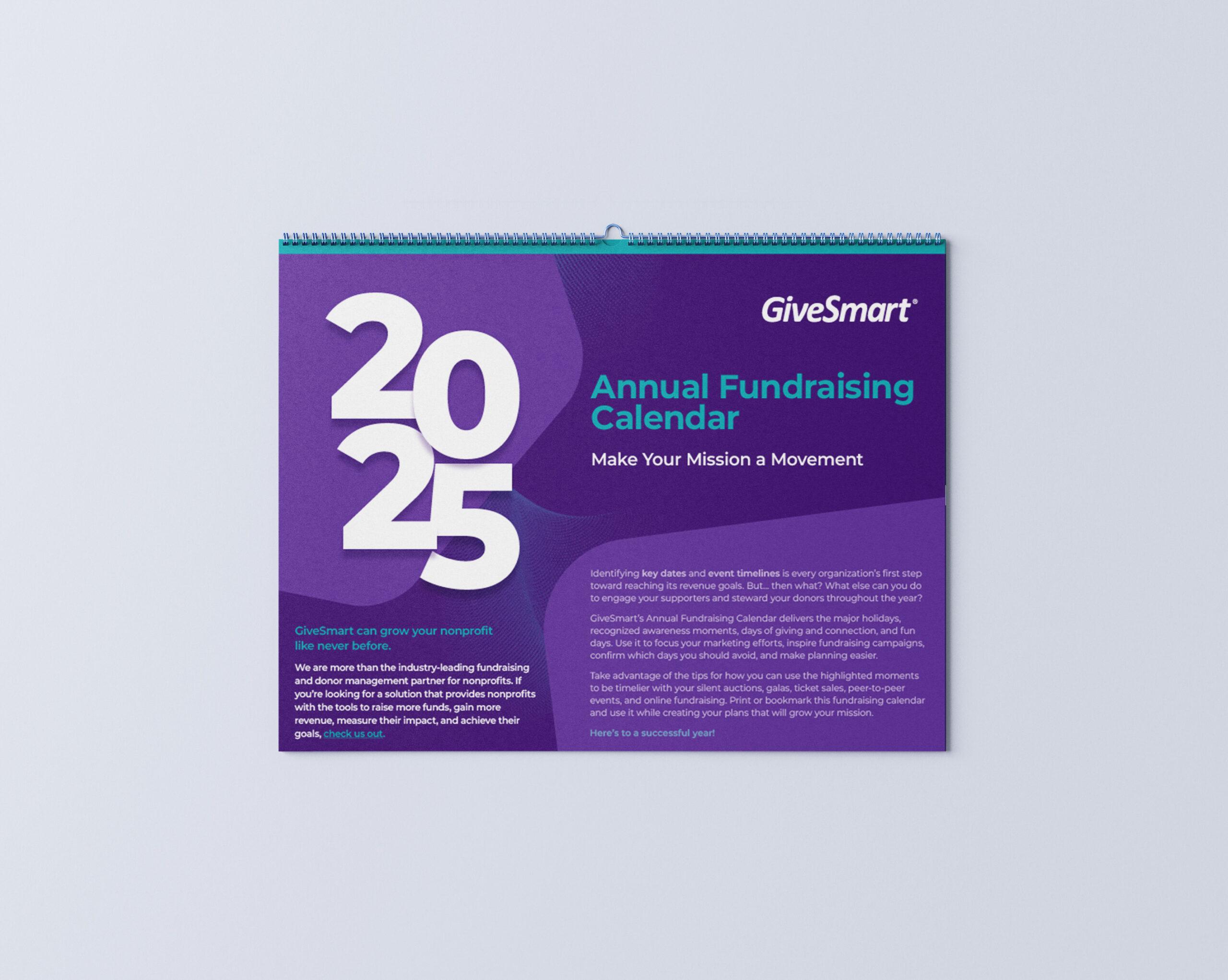 2025 Annual Fundraising Calendar by GiveSmart 2025 Annual Fundraising Calendar by GiveSmart